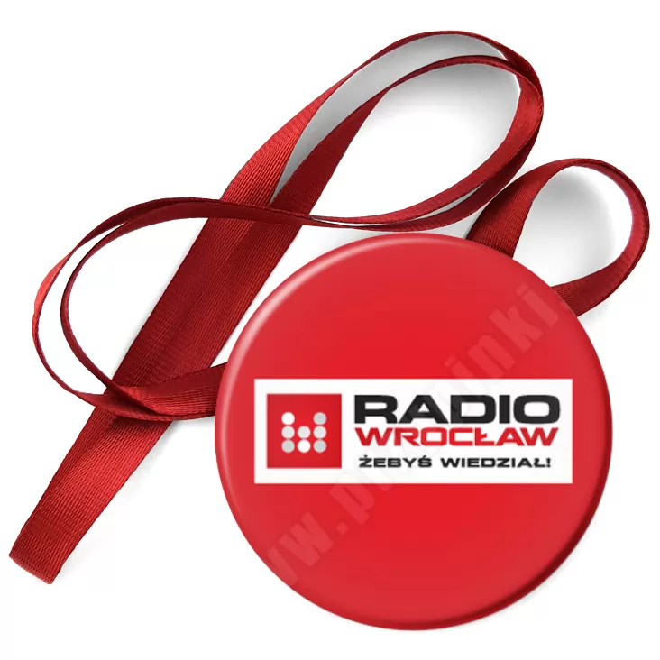 przypinka medal Radio Wrocław