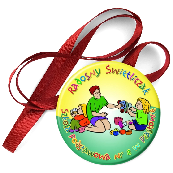 przypinka medal Radosny Świetliczak