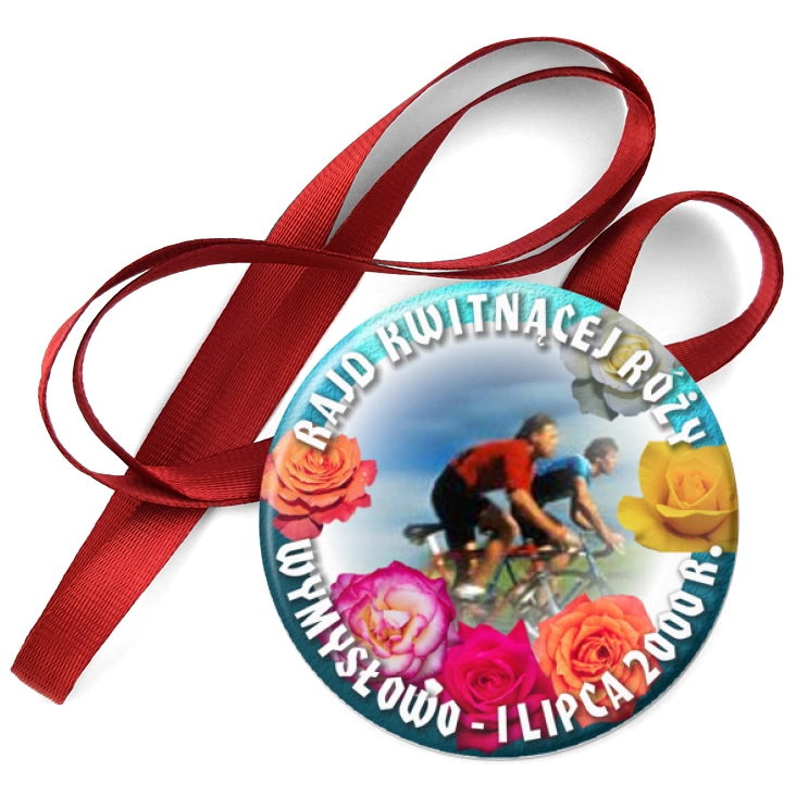 przypinka medal Rajd Kwitnącej Róży