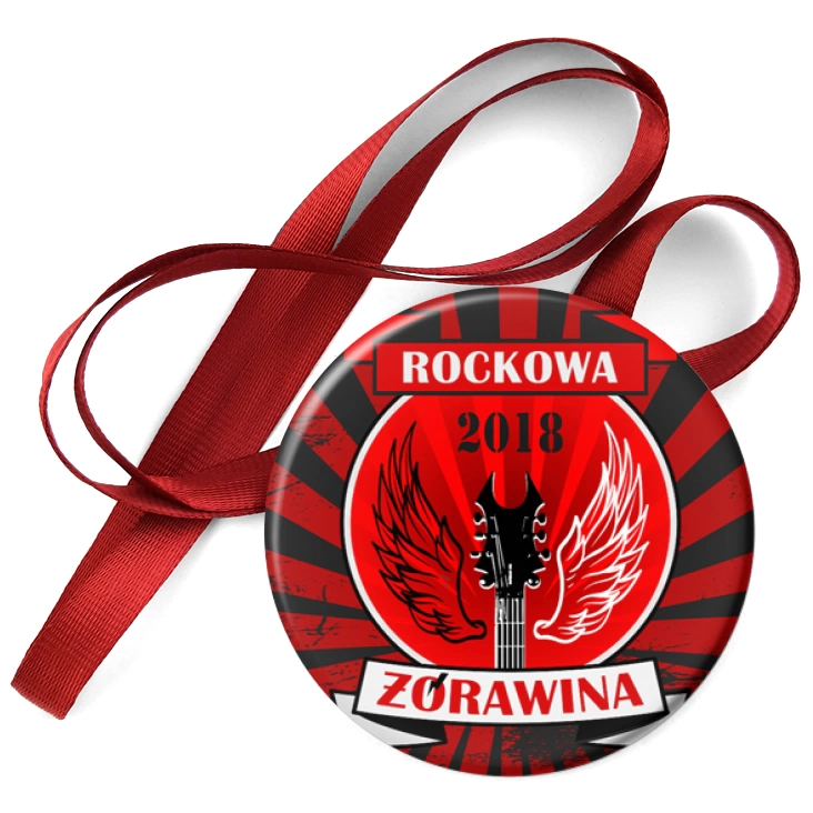 przypinka medal Rockowa Żórawina