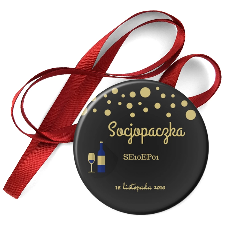 przypinka medal Socjopaczka