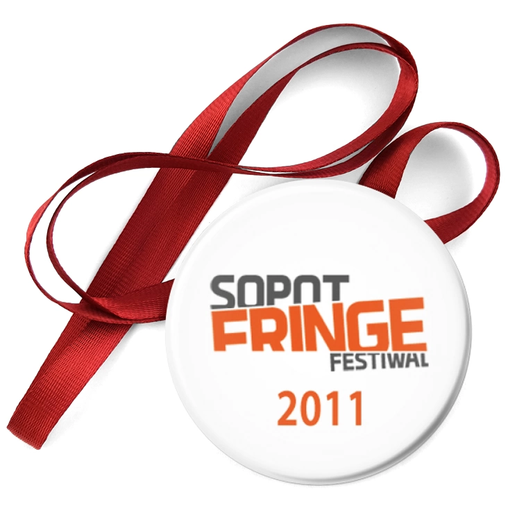 przypinka medal Sopot Fringe 2011