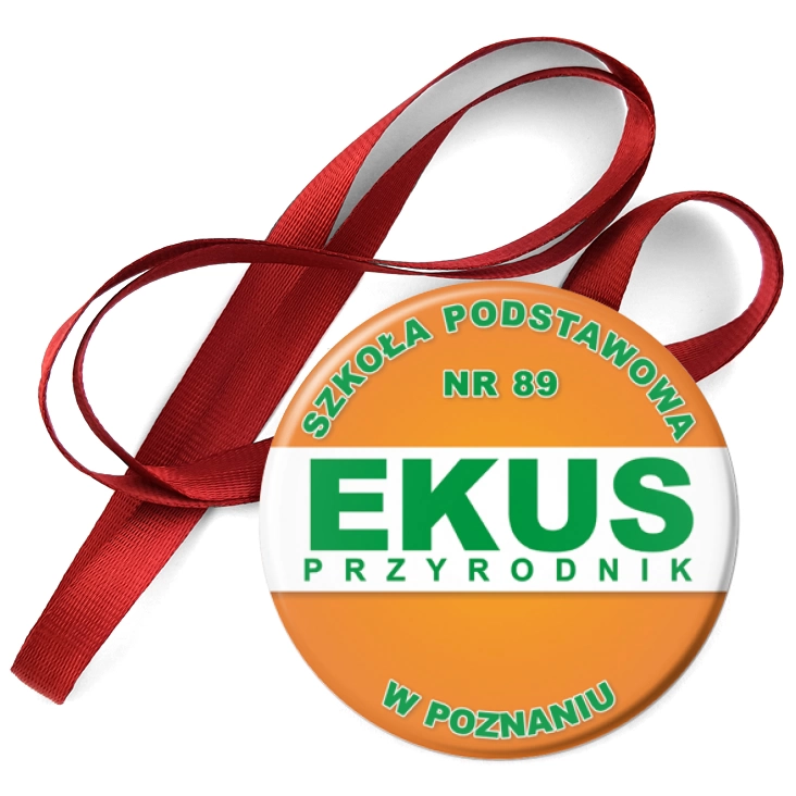 przypinka medal SP nr 89 EKUS Przyrodnik