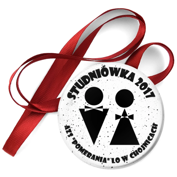 przypinka medal Studniówka - AZS POMERANIA