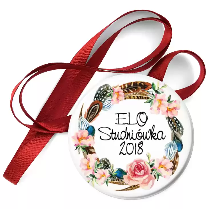 przypinka medal Studniówka - ELO 