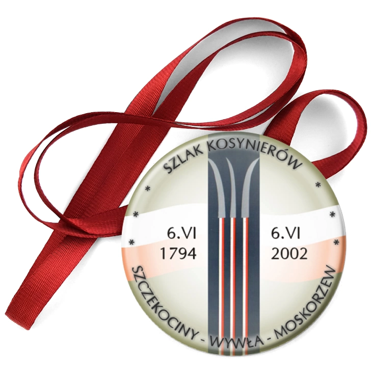 przypinka medal Szlak Kosynierów