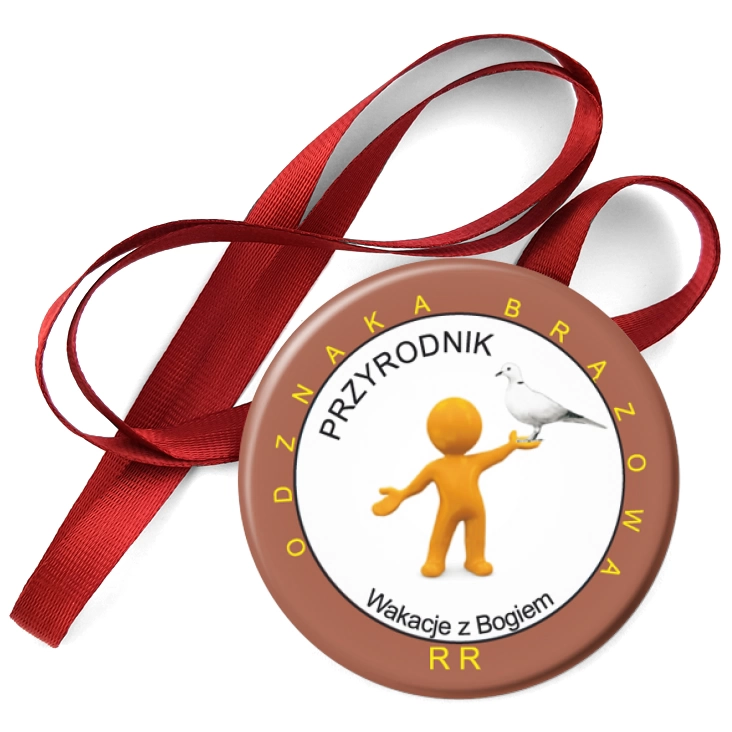 przypinka medal Wakacje z Bogiem - Przyrodnik