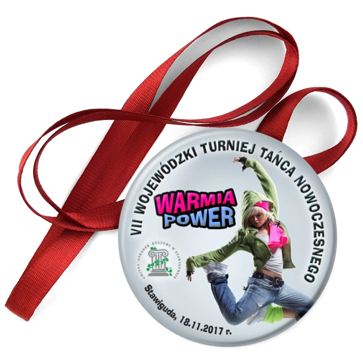 przypinka medal Warmia Power 2017