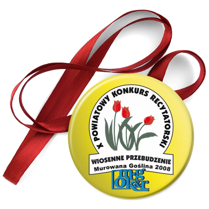 przypinka medal Wiosenne Przebudzenie 2008