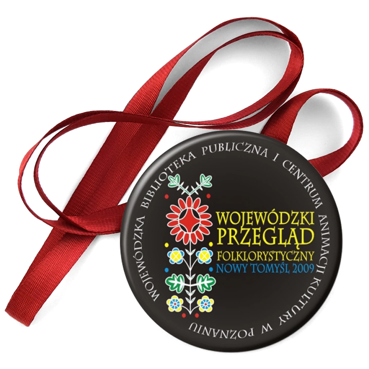przypinka medal Wojewódzki Przegląd Folklorystyczny