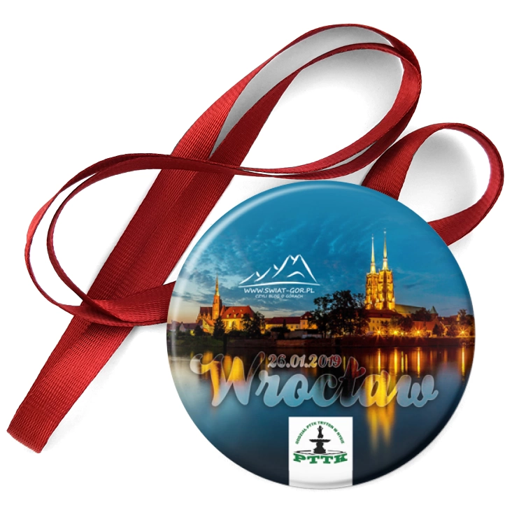 przypinka medal Wrocław 2019