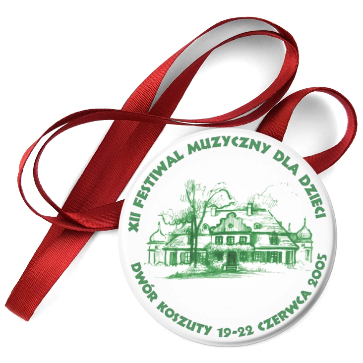 przypinka medal XII Festiwal Muzyczny dla Dzieci