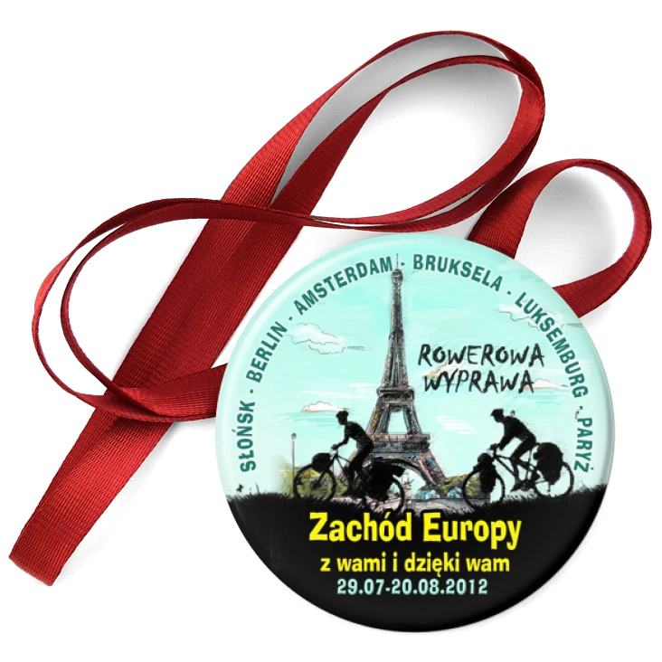 przypinka medal Zachód Europy