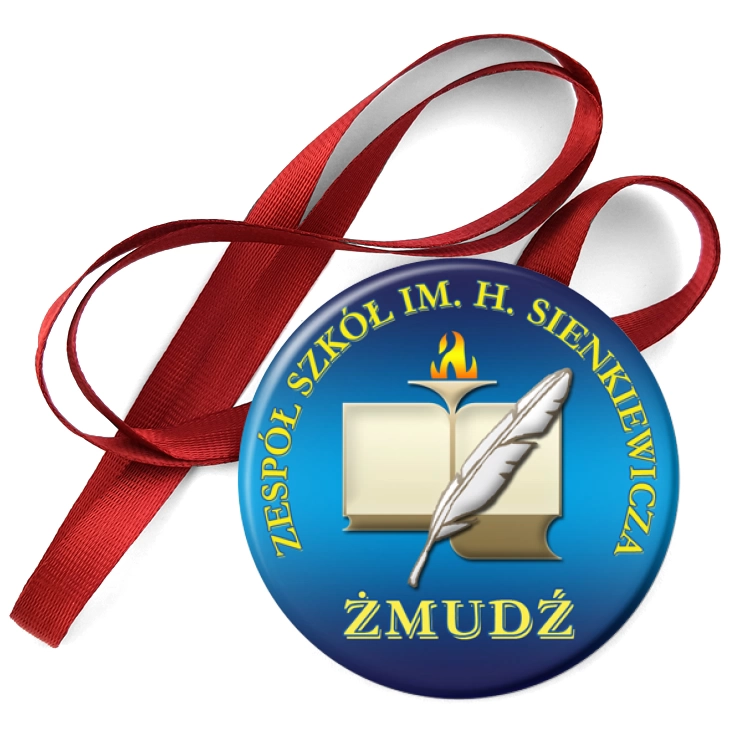 przypinka medal Zespół Szkół w Żmudzi