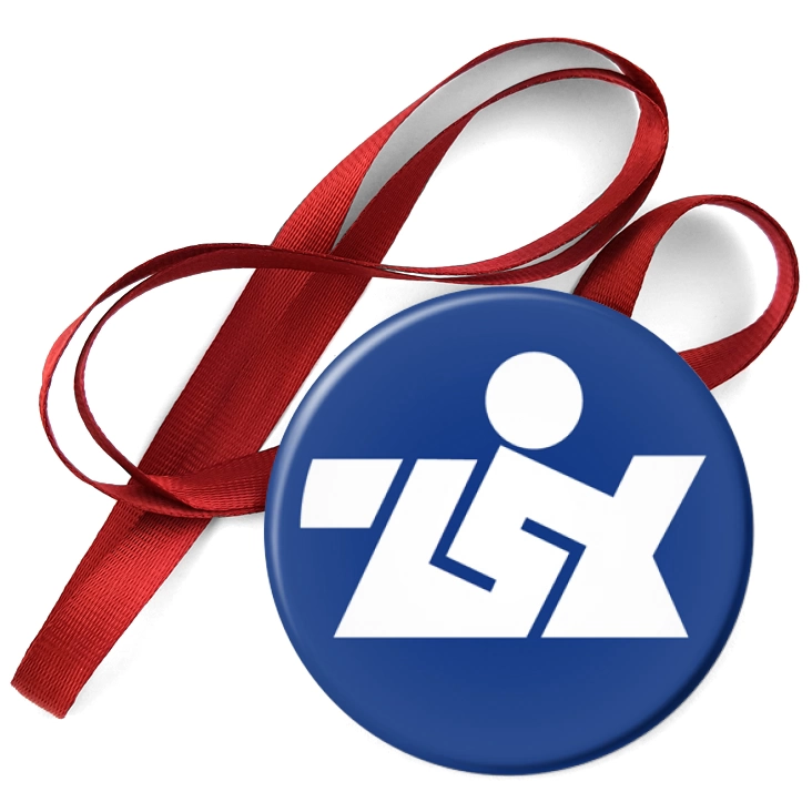 przypinka medal ZSK logo