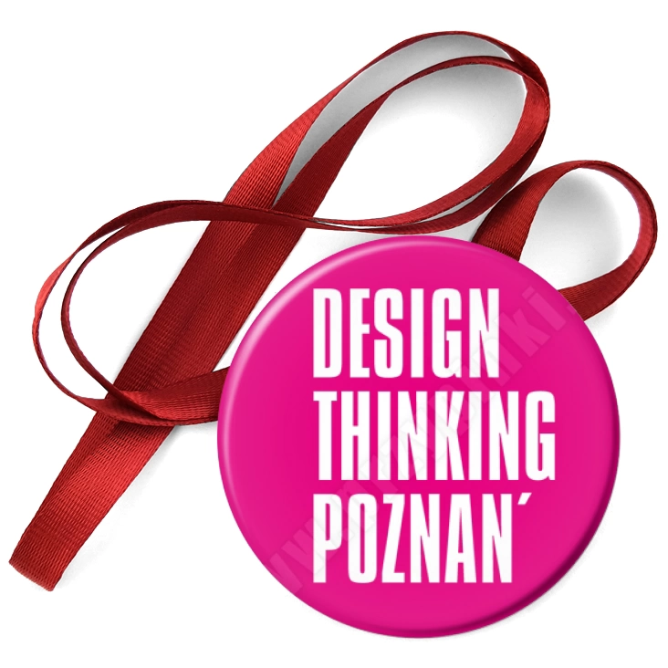 przypinka medal Design Thinking