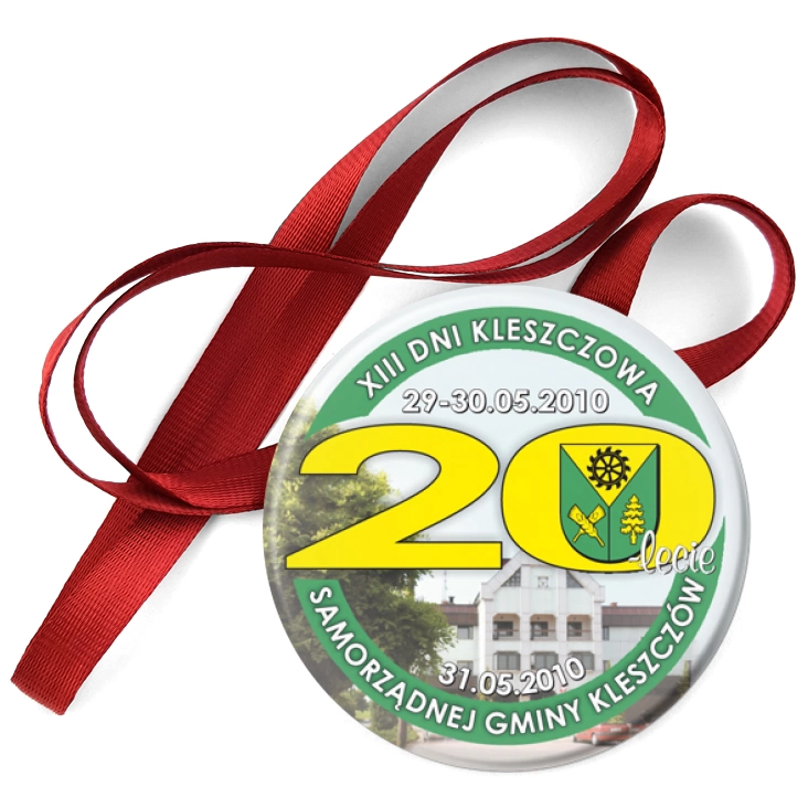 przypinka medal Dni Kleszczowa