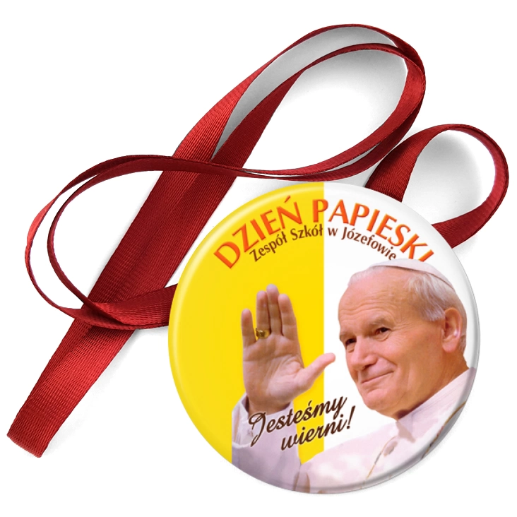 przypinka medal Dzień Papieski