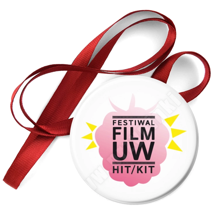 przypinka medal Festiwal Film UW