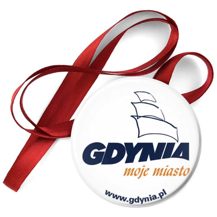 przypinka medal Gdynia moje miasto_1