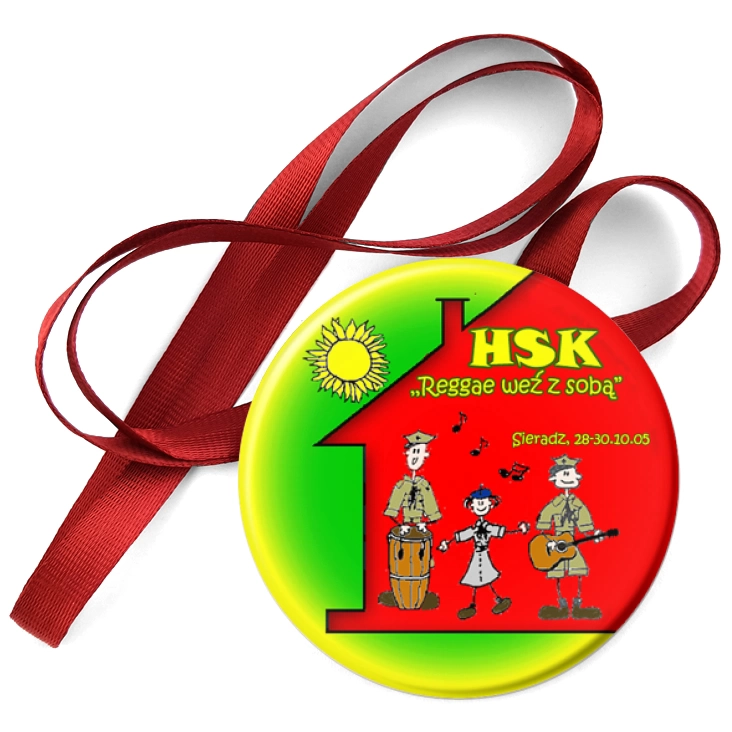przypinka medal HSK Sieradz