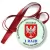 Przypinka medal I RAJD - Śladami Historii Rzeczypospolitej Mosińskiej 