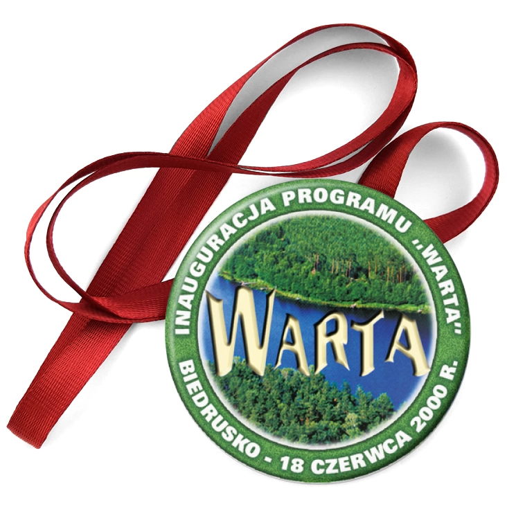 przypinka medal Inauguracja Programu Warta