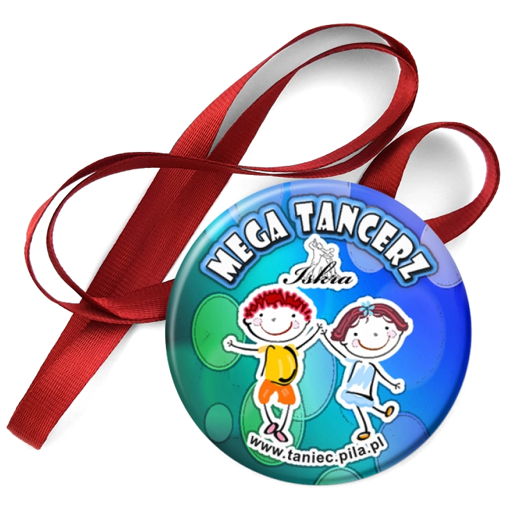 przypinka medal Iskra - Mega Tancerz