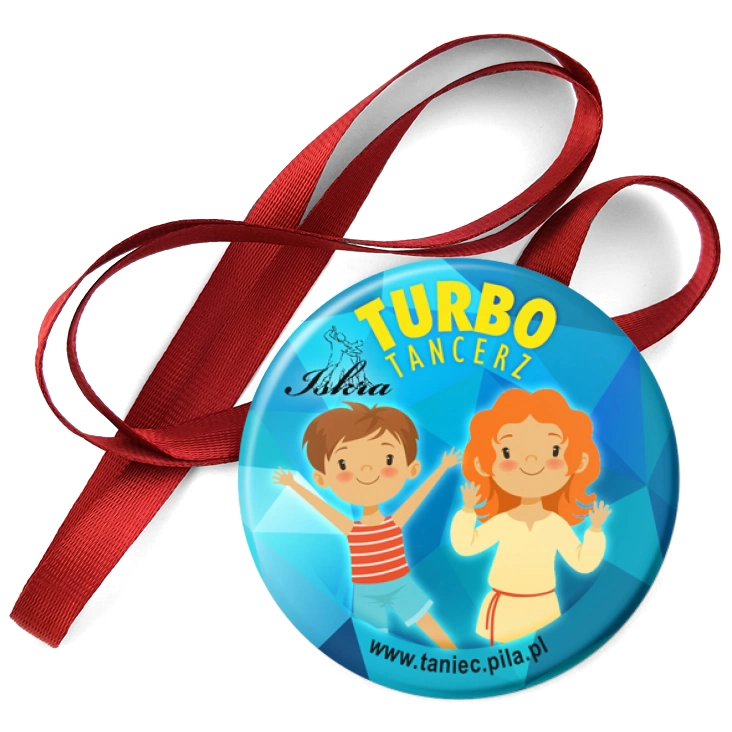 przypinka medal Iskra - Turbo Tancerz