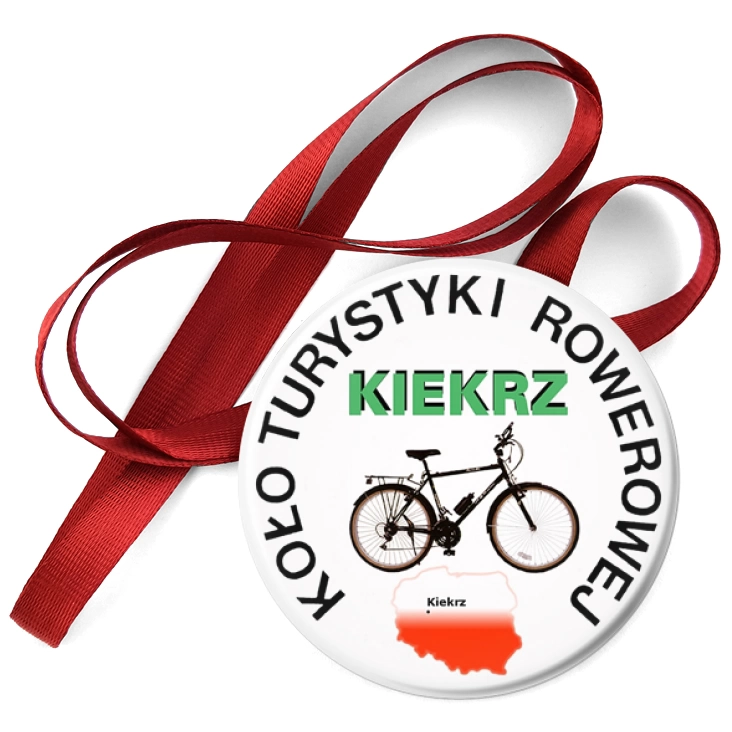 przypinka medal Koło Turystyki Rowerowej Kiekrz