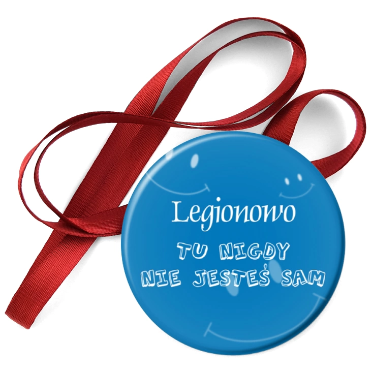 przypinka medal Legionowo 50 tys. B