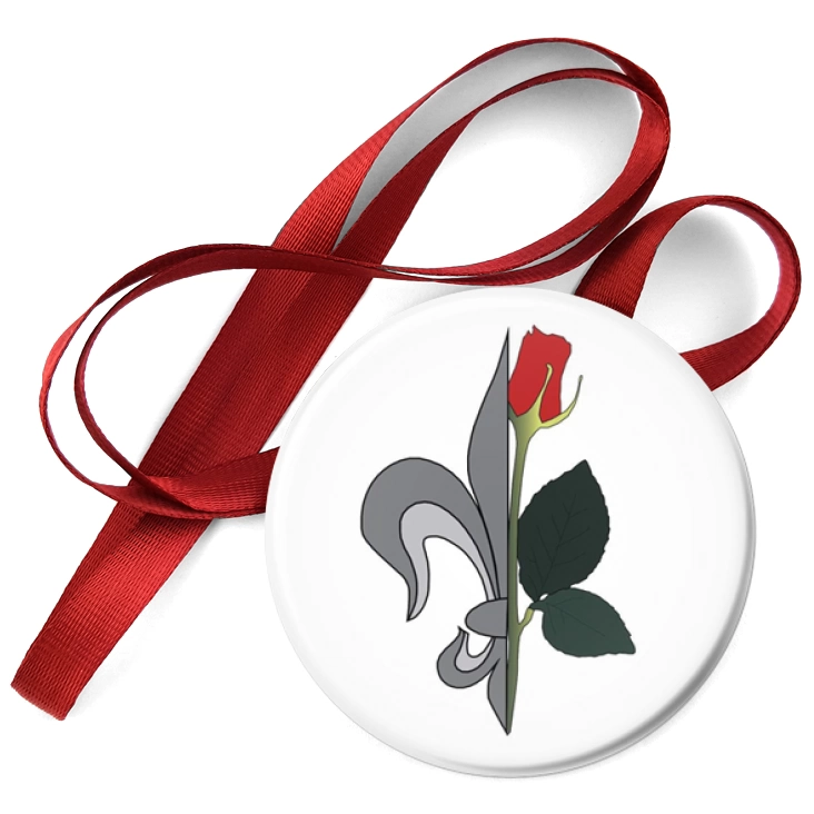 przypinka medal Lilijka harcerska z różą