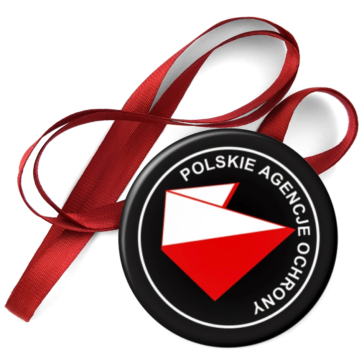 przypinka medal Polskie Agencje Ochrony