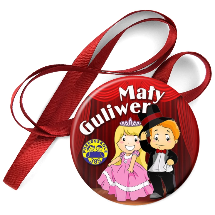 przypinka medal Mały Guliwer