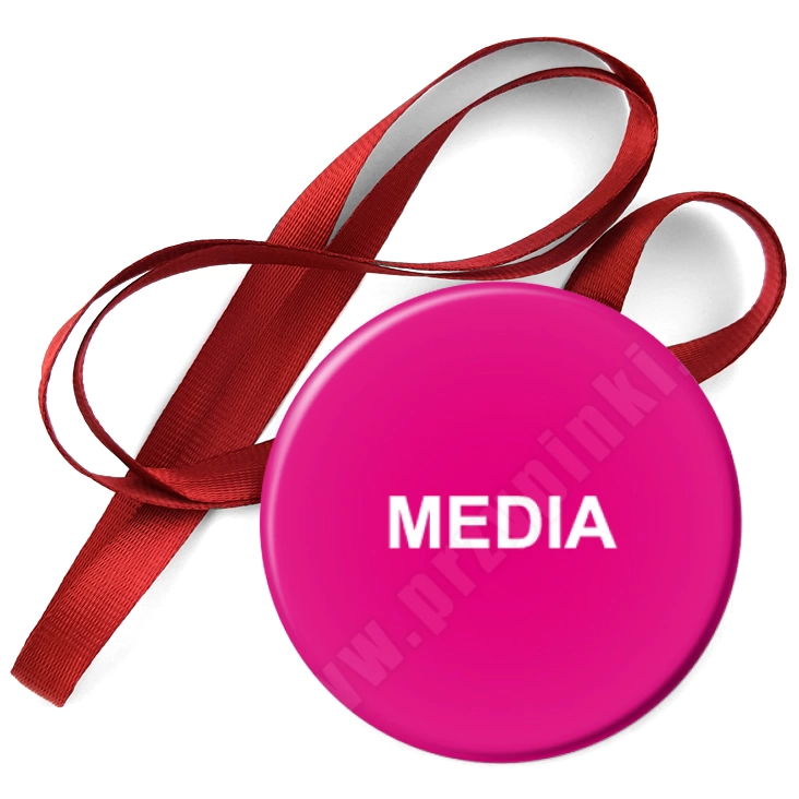 przypinka medal Media