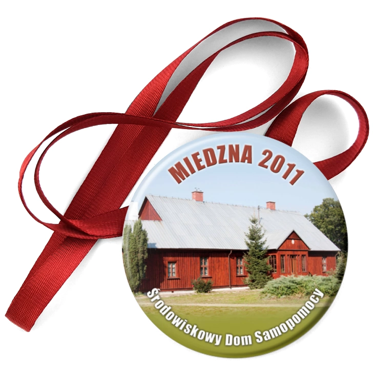 przypinka medal Miedzna 2011