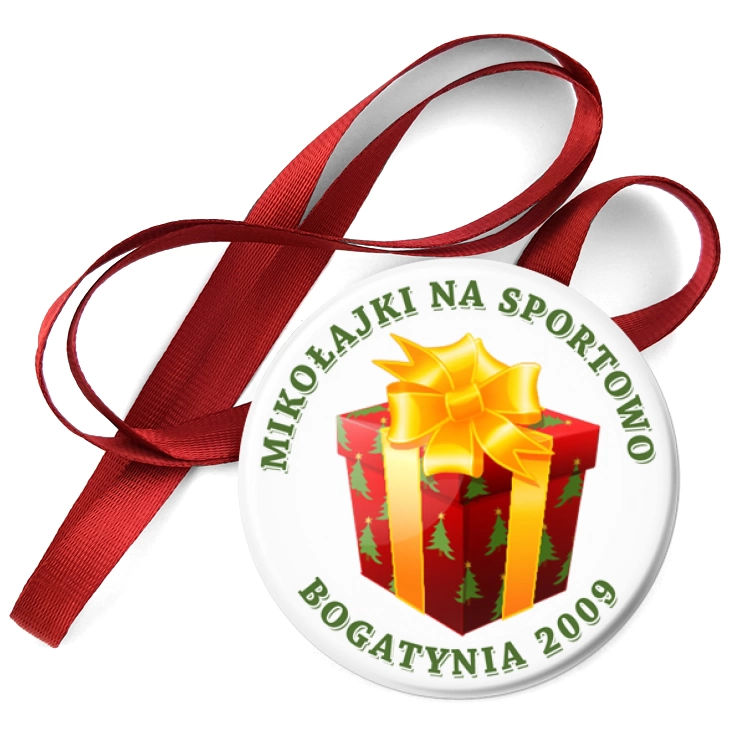 przypinka medal Mikołajki Bogatynia C
