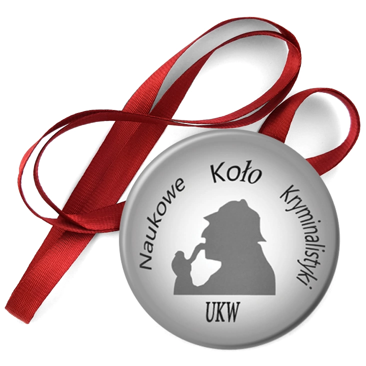 przypinka medal Naukowe Koło Kryminalistyki