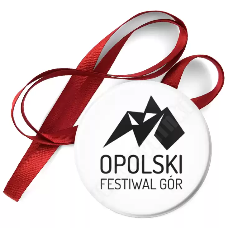 przypinka medal Opolski Festiwal Gór