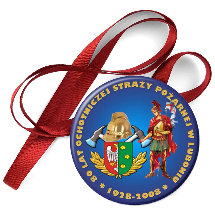 przypinka medal OSP Luboń