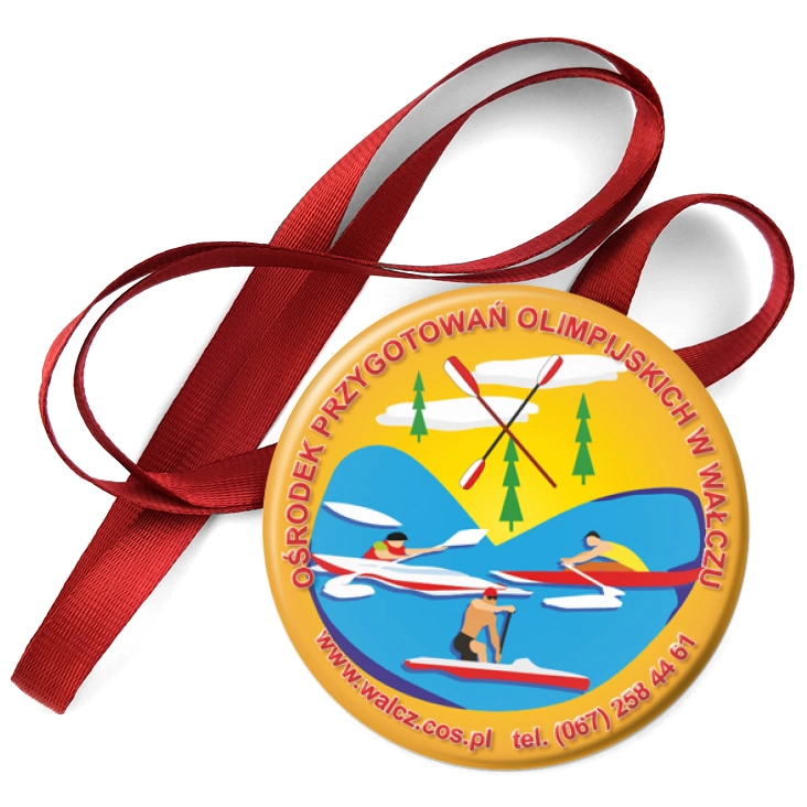 przypinka medal Ośrodek Przygotowań Olimpijskich w Wałczu