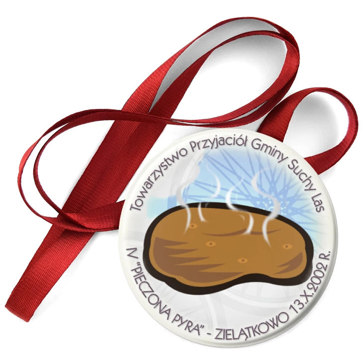 przypinka medal Pieczona Pyra 2002