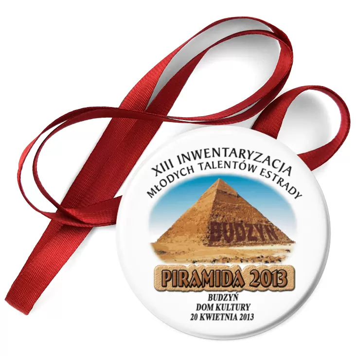 przypinka medal Piramida 2013