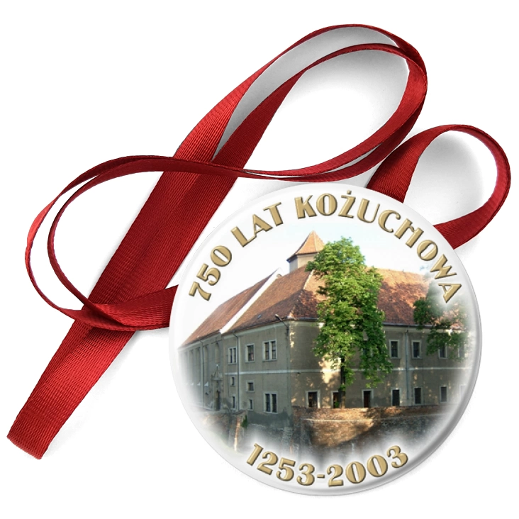 przypinka medal 750 lat Kożuchowa