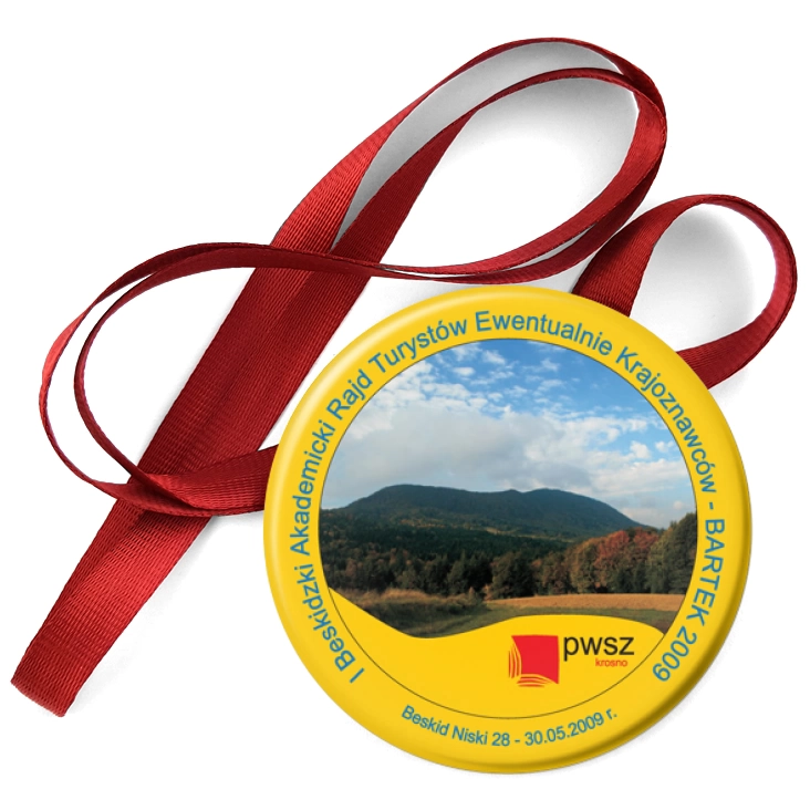 przypinka medal Beskidzki Rajd Akademicki