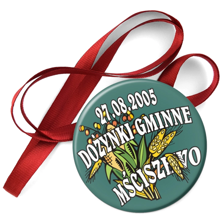 przypinka medal Dożynki Gminne w Mściszewie
