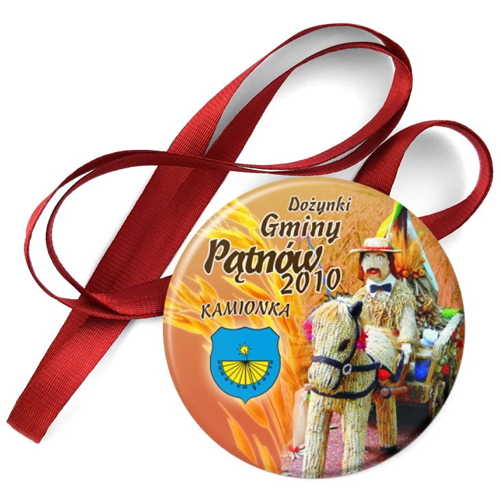 przypinka medal Dożynki Gminy Pątnów 2010