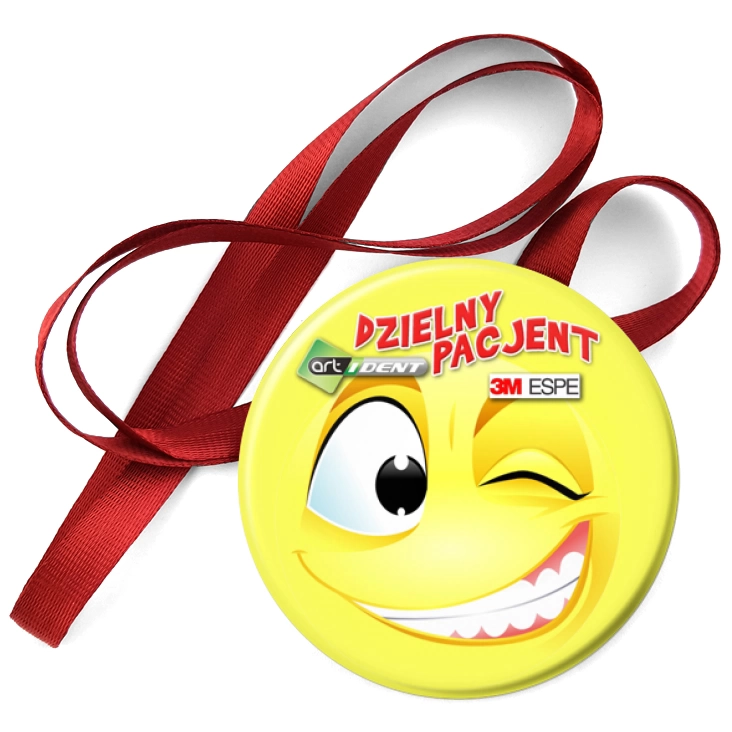 przypinka medal Dzielny Pacjent