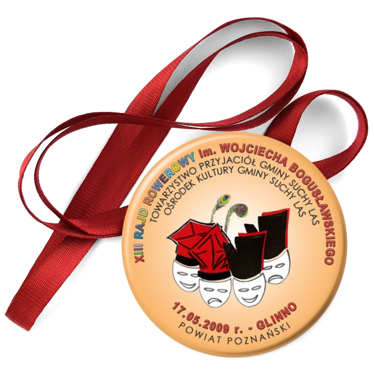 przypinka medal Glinno 2009