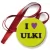 Przypinka medal I love Ulki